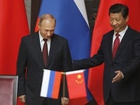 Vladimir Putin a čínsky prezident Si Ťin- pching