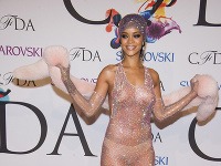 Rihanna na odovzdávaní cien CFDA