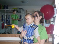 Alžbetka pri rehabilitovaní Alžbetka pri rehabilitovaní