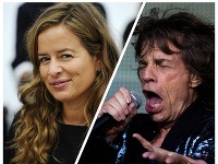 Mick Jagger a Jade Jagger