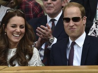 Kate Middleton a Princ William na tenisovom zápase vo Wimbledone