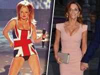 Geri Halliwell v čase Spice Girls a teraz