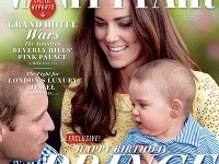 Princ William s manželkou Kate a synčekom Georgeom na obálke magazínu