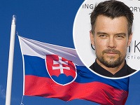 Josh Duhamel sa prostredníctvom Facebooku podelil o slovenskú vlajku. Jeho slová naznačujú, že u nás oslavuje s partiou priateľov.