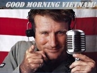 Robin Williams vo filme Dobré ráno, Vietnam