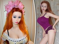 Lolita Richi sa už vo veku 16-ich rokov premenila na živú kópiu umelej bábiky Barbie.