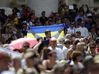 Tisícky veriacich sa modlili za Ukrajinu