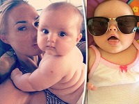 Tamara Ecclestone sa pochválila na webe svojou bacuľatou dcérkou Sophiou a jej tukovými vankúšikmi.
