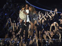 Beyoncé so svojou dcérou Blue Ivy a manželom