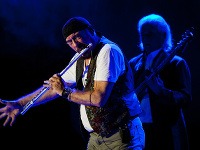 Skupina Jethro Tull počas vystúpenia v Bratislave