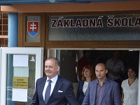 Andrej Kiska otvoril školský rok v Huncovciach