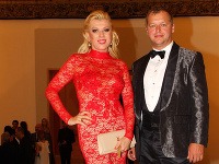 Gabriela Drobová s partnerom Karolom Rumanom.