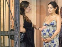 Mila Kunis vo vysokom štádiu tehotenstva