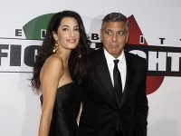 George Clooney so snúbenicou Amal Alamuddin