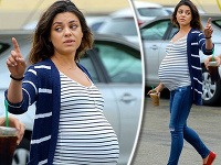 Mila Kunis je tesne pred pôrodom stále štíhla a užíva si prechádzky s Ashtonom Kutcherom. Mila Kunis je tesne pred pôrodom stále štíhla a užíva si prechádzky s Ashtonom Kutcherom.