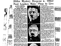 Zahraničné médiá hovorili o Hitlerovom tajnom zmiznutí