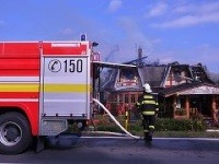 Požiar penziónu Limba v Tatranskej kotline