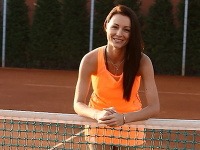 Kristína Kormúthová sa venuje aj tenisu.