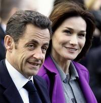 Carla Bruni s manželom Nicolasom Sarkozym
