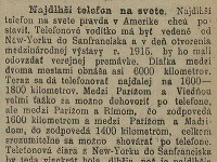 Slovenské noviny, 15. 7. 1914