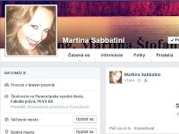 Martina Štofaníková si na Facebooku zmenila priezvisko a pridala oznam o sobáši. 