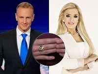 Zlatica Puškárová dostala od Patrika Švajdu netradičný zásnubný prsteň. Netypická má byť aj ich svadba.