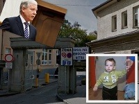 Riaditeľ nitrianskej nemocnice Jozef Valocký a malý Miško Riaditeľ nitrianskej nemocnice Jozef Valocký a malý Miško