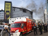 Evakuácia budovy francúzskeho rozhlasu