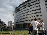 Evakuácia budovy francúzskeho rozhlasu