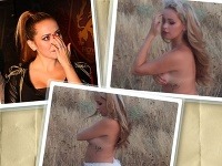 Dominika Mirgová doplatila na fotografovanie v prírode. Svoje propagačné snímky poňala trochu odvážnejšie, nerátala však s nežiadanou pozornosťou. Do redakcie nám totiž dorazili zábery, na ktorých bola hore bez. Našťastie pre ňu si prednosti kryla rukami.
