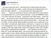 Lucia Mokráňová sa so svojimi priateľmi na sociálnej sieti Facebook podelila o pocity dva dni po vážnej autonehode. 