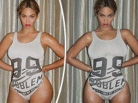 Beyoncé dala stopku retuši a na webe vystavila svoje ženské krivky v celej kráse - aj so širokými bokmi.