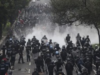 Veľké protesty v Mexico City