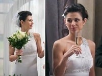 Turjanová si svadobné šaty vyskúšala najskôr v seriáli, a to dokonca dvakrát.