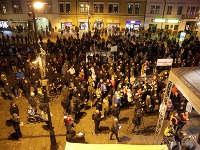 Demonštrácie v Košiciach.