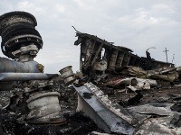 Trosky letu MH17.