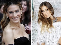 Sarah Jessica Parker je na fotografiách v magazíne výrazne vyretušovaná. Sarah Jessica Parker je na fotografiách v magazíne výrazne vyretušovaná.