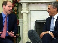 Princ William navštívil prezidenta USA Baracka Obamu