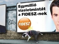 Kampaň zosmiešňuje vládnu stranu FIDESZ