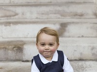 Vianočné fotografie malého princa Georga