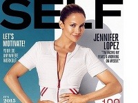 Jennifer Lopez pózuje na januárovom vydaní magazínu Self. 