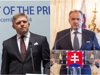 Robert Fico a prezident Andrej Kiska Robert Fico a prezident Andrej Kiska