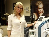 Alena Pallová vo svojej klinike krásy v Pezinku.