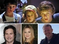 Takto sa v priebehu 32 rokov zmenili ústredné postavy z filmu E.T. - Mimozemšťan. Zľava Henry Thomas, Drew Barrymore a Robert MacNaughton.