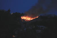 Požiar Amfiteátru - foto: Nový Čas