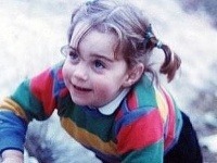 Kate Middleton bola v detstve rozkošná. 