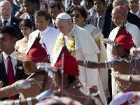 Pápež František na návšteve Srí Lanky