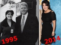 Monica Lewinsky sa v priebehu rokov takto zmenila. 