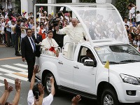 Pápež František navštívil Filipíny