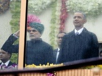Prezident USA Barack Obama oslávil v Indii Deň republiky po boku premiéra Narendra Modiho.